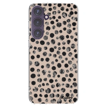 Picasee átlátszó szilikon tok az alábbi mobiltelefonokra Samsung Galaxy S24+ S926B 5G - Dots