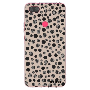 Picasee átlátszó szilikon tok az alábbi mobiltelefonokra Xiaomi Mi 8 Lite - Dots