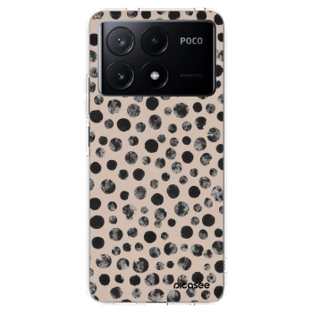Picasee átlátszó szilikon tok az alábbi mobiltelefonokra Xiaomi Poco X6 Pro - Dots