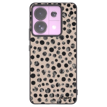 Picasee fekete szilikon tok az alábbi mobiltelefonokra Xiaomi Redmi Note 13 Pro 5G - Dots