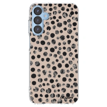 Picasee átlátszó szilikon tok az alábbi mobiltelefonokra Samsung Galaxy A15 A156B 5G - Dots