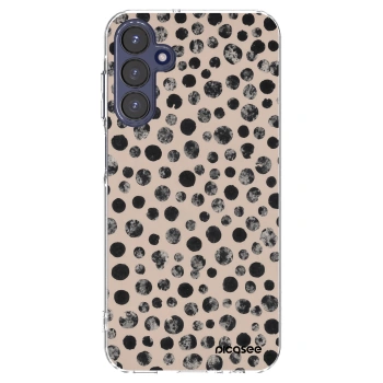 Picasee átlátszó szilikon tok az alábbi mobiltelefonokra Samsung Galaxy A15 A155F 4G - Dots