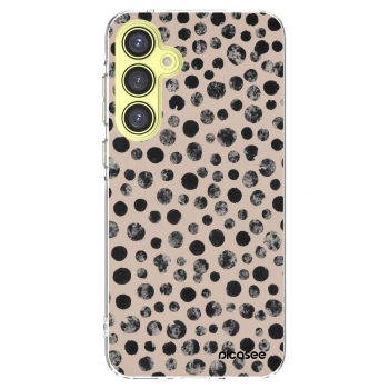Picasee átlátszó szilikon tok az alábbi mobiltelefonokra Samsung Galaxy A35 5G A356B - Dots