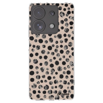 Picasee átlátszó szilikon tok az alábbi mobiltelefonokra Xiaomi Redmi Note 13 Pro 4G - Dots