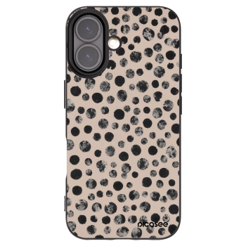 Picasee fekete szilikon tok az alábbi mobiltelefonokra Apple iPhone 16 - Dots