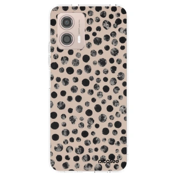Picasee átlátszó szilikon tok az alábbi mobiltelefonokra Motorola Moto G53 5G - Dots