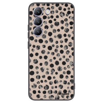 Picasee fekete szilikon tok az alábbi mobiltelefonokra Vivo V40 SE 5G - Dots