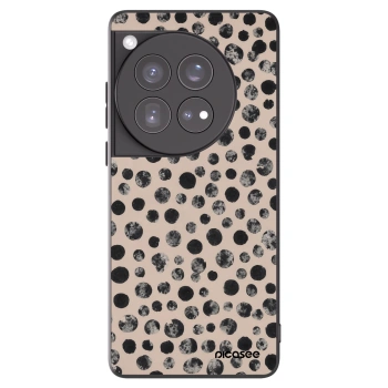 Picasee fekete szilikon tok az alábbi mobiltelefonokra OnePlus 12 5G - Dots
