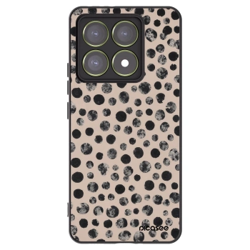 Picasee fekete szilikon tok az alábbi mobiltelefonokra Xiaomi 14T - Dots