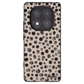 Picasee fekete szilikon tok az alábbi mobiltelefonokra Xiaomi Redmi Note 14 Pro+ 5G - Dots