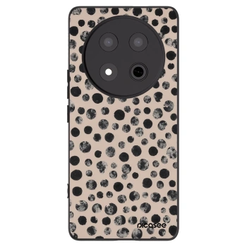 Picasee fekete szilikon tok az alábbi mobiltelefonokra Honor Magic7 Lite 5G - Dots