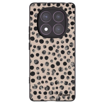 Picasee fekete szilikon tok az alábbi mobiltelefonokra Xiaomi Redmi Note 14 Pro 4G - Dots