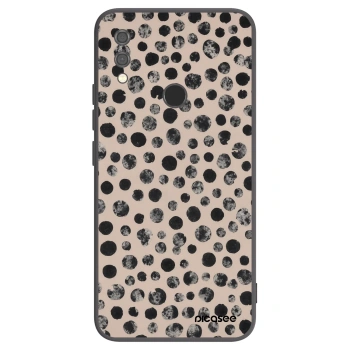 Picasee fekete szilikon tok az alábbi mobiltelefonokra Xiaomi Redmi Note 7 - Dots