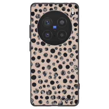 Picasee fekete szilikon tok az alábbi mobiltelefonokra Vivo X200 Pro - Dots