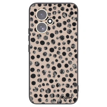 Picasee fekete szilikon tok az alábbi mobiltelefonokra Honor 400 5G - Dots