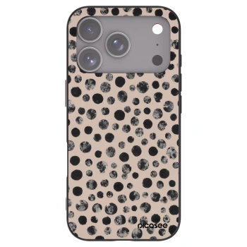 Picasee fekete szilikon tok az alábbi mobiltelefonokra Apple iPhone 17 Pro - Dots