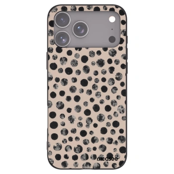 Picasee fekete szilikon tok az alábbi mobiltelefonokra Apple iPhone 17 Pro Max - Dots