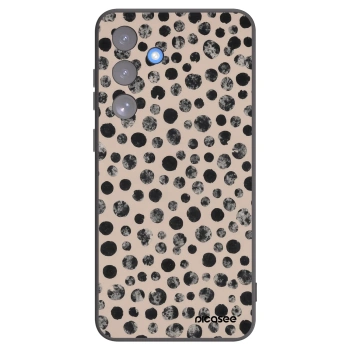 Picasee fekete szilikon tok az alábbi mobiltelefonokra Samsung Galaxy S25 FE 5G - Dots