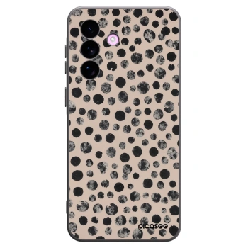 Picasee fekete szilikon tok az alábbi mobiltelefonokra Samsung Galaxy A57 5G - Dots