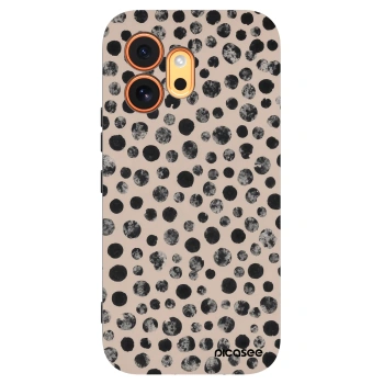 Picasee fekete szilikon tok az alábbi mobiltelefonokra Honor 600 - Dots