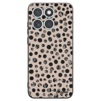 Picasee fekete szilikon tok az alábbi mobiltelefonokra Motorola Edge 70 Fusion - Dots