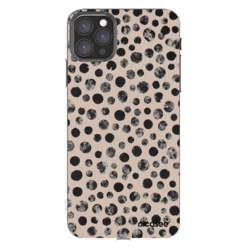 Picasee átlátszó szilikon tok az alábbi mobiltelefonokra Apple iPhone 11 Pro Max - Dots