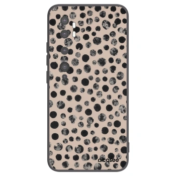 Picasee fekete szilikon tok az alábbi mobiltelefonokra Xiaomi Mi Note 10 (Pro) - Dots