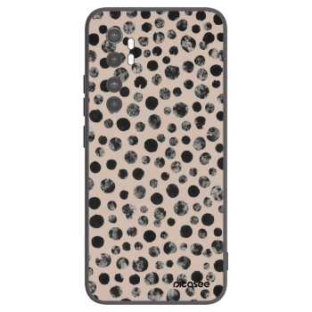 Picasee fekete szilikon tok az alábbi mobiltelefonokra Xiaomi Mi Note 10 Lite - Dots