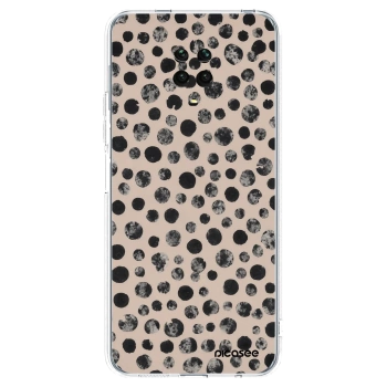 Picasee átlátszó szilikon tok az alábbi mobiltelefonokra Xiaomi Redmi Note 9S - Dots