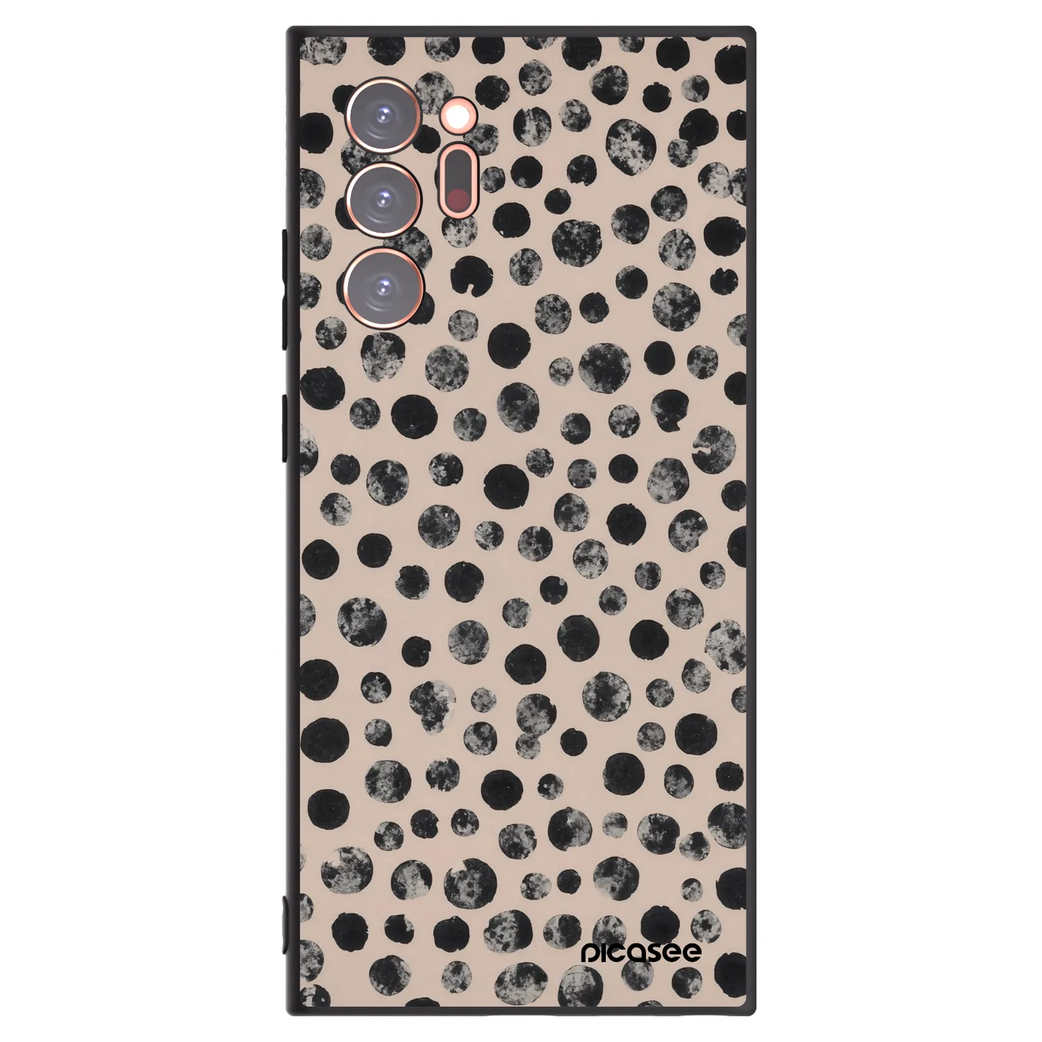 Picasee fekete szilikon tok az alábbi mobiltelefonokra Samsung Galaxy Note 20 Ultra - Dots
