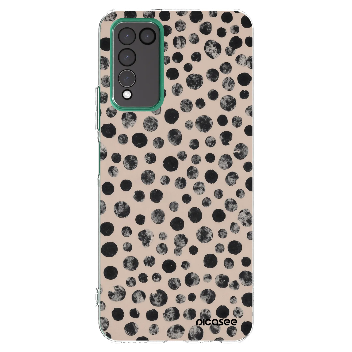Picasee átlátszó szilikon tok az alábbi mobiltelefonokra Honor 10X Lite - Dots
