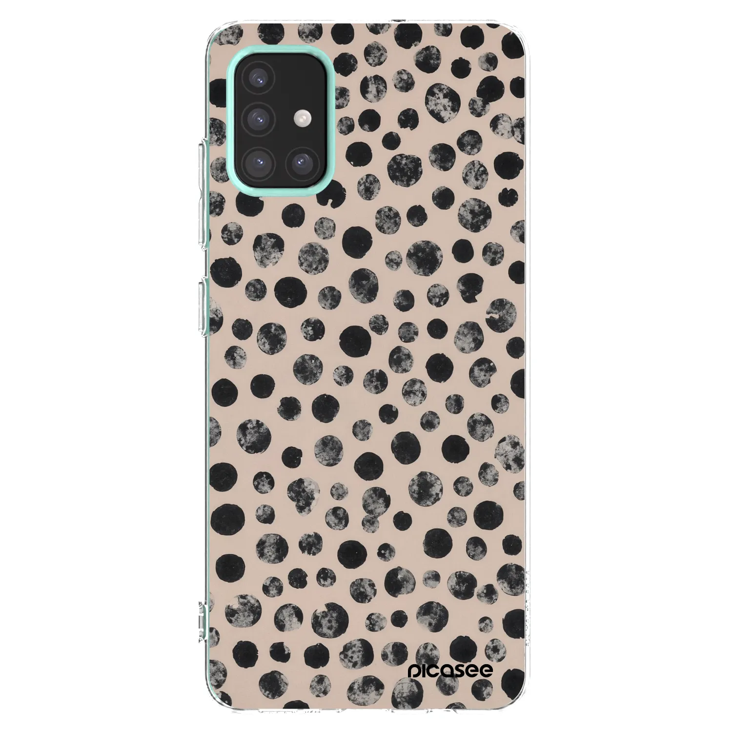 Picasee átlátszó szilikon tok az alábbi mobiltelefonokra Samsung Galaxy M31s - Dots