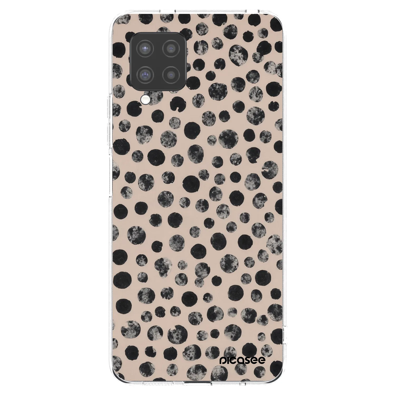 Picasee átlátszó szilikon tok az alábbi mobiltelefonokra Samsung Galaxy A42 A426B - Dots