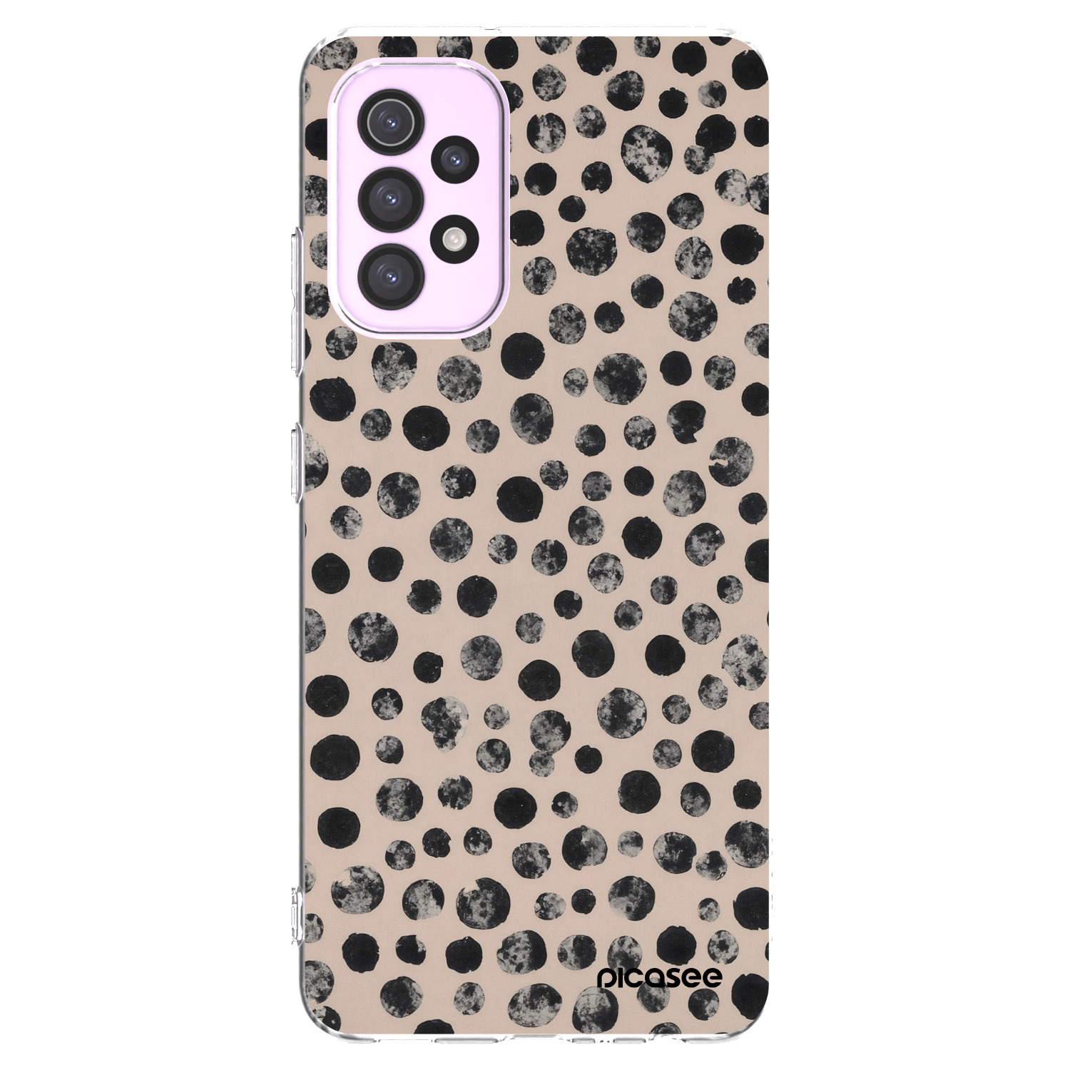 Picasee átlátszó szilikon tok az alábbi mobiltelefonokra Samsung Galaxy A32 5G A326B - Dots