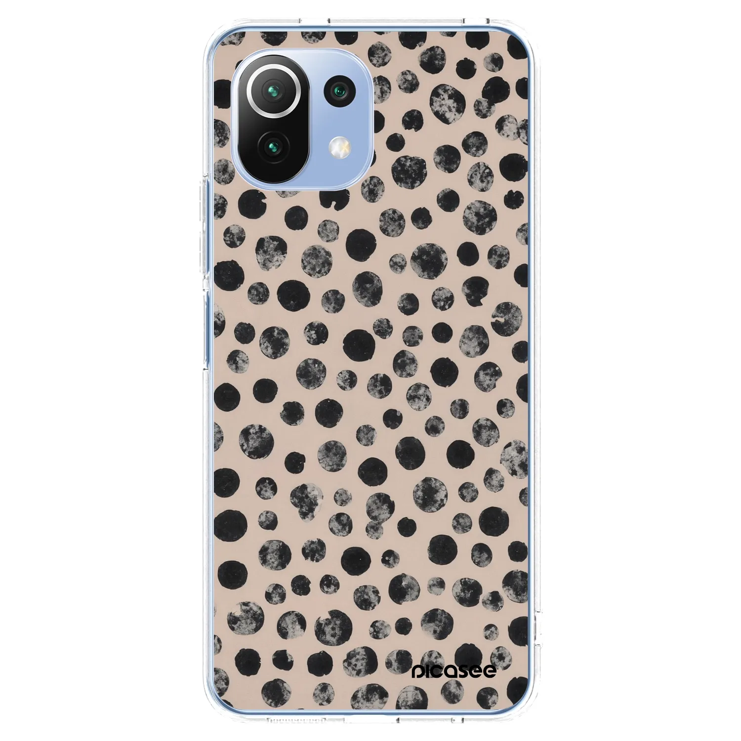Picasee átlátszó szilikon tok az alábbi mobiltelefonokra Xiaomi Mi 11 Lite - Dots
