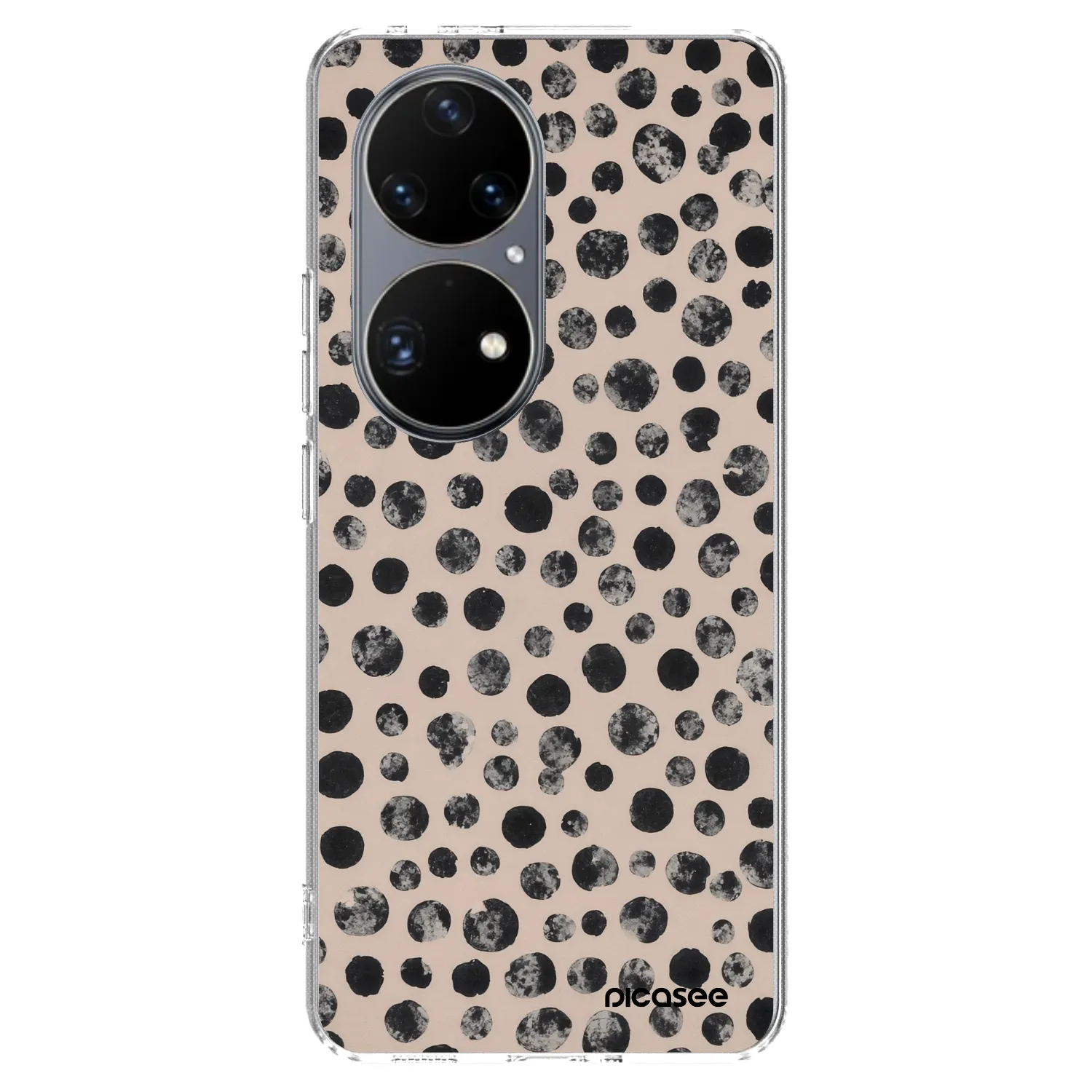 Picasee átlátszó szilikon tok az alábbi mobiltelefonokra Huawei P50 - Dots