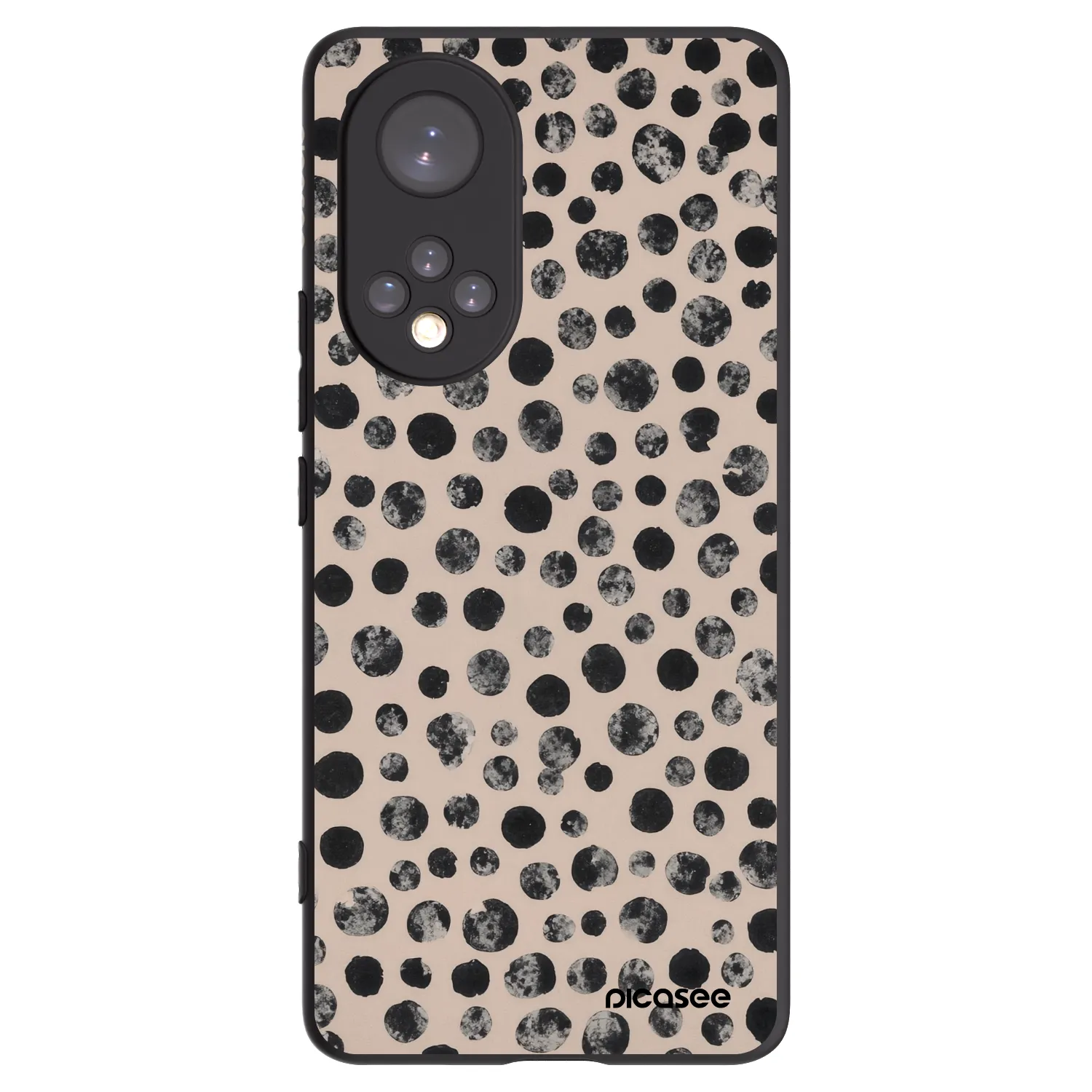 Picasee fekete szilikon tok az alábbi mobiltelefonokra Honor 50 5G - Dots