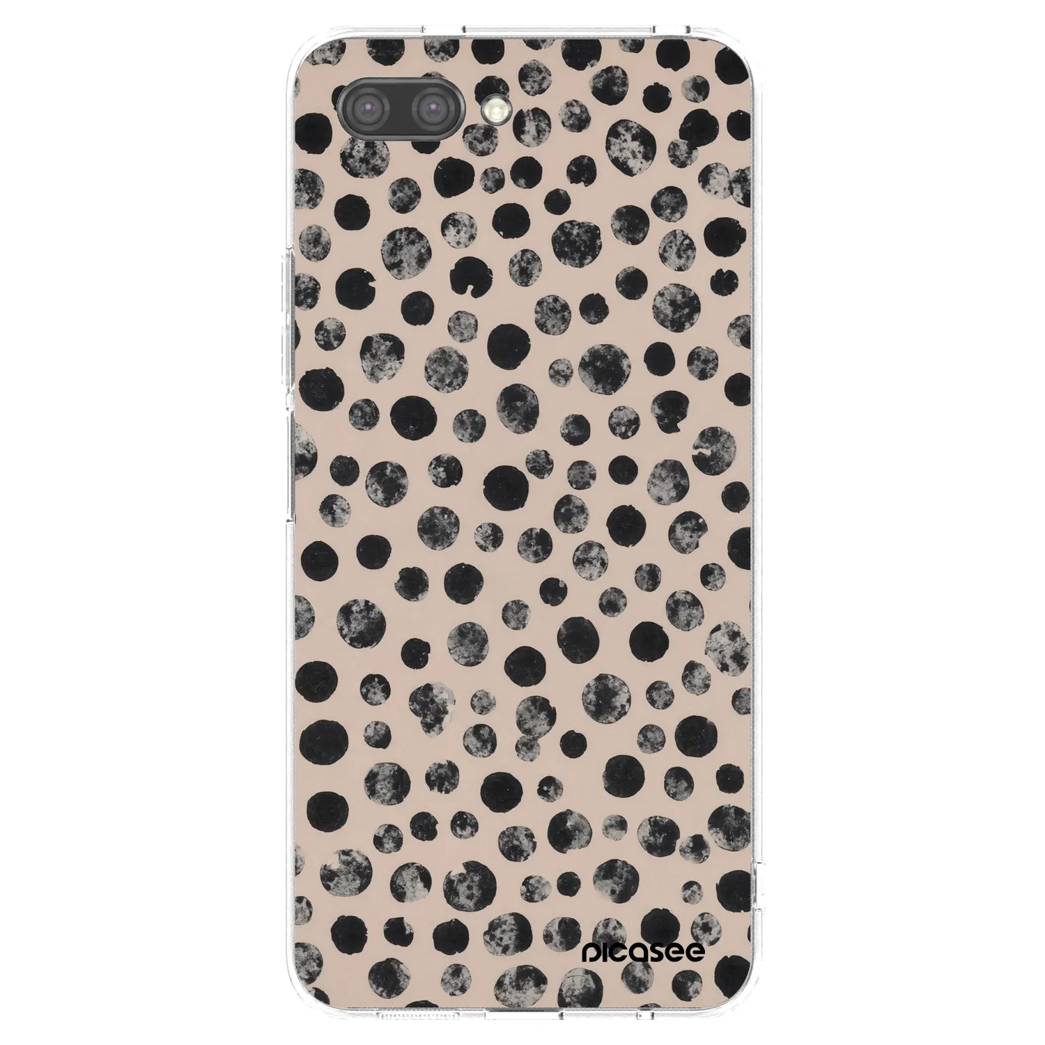 Picasee átlátszó szilikon tok az alábbi mobiltelefonokra Honor 10 - Dots