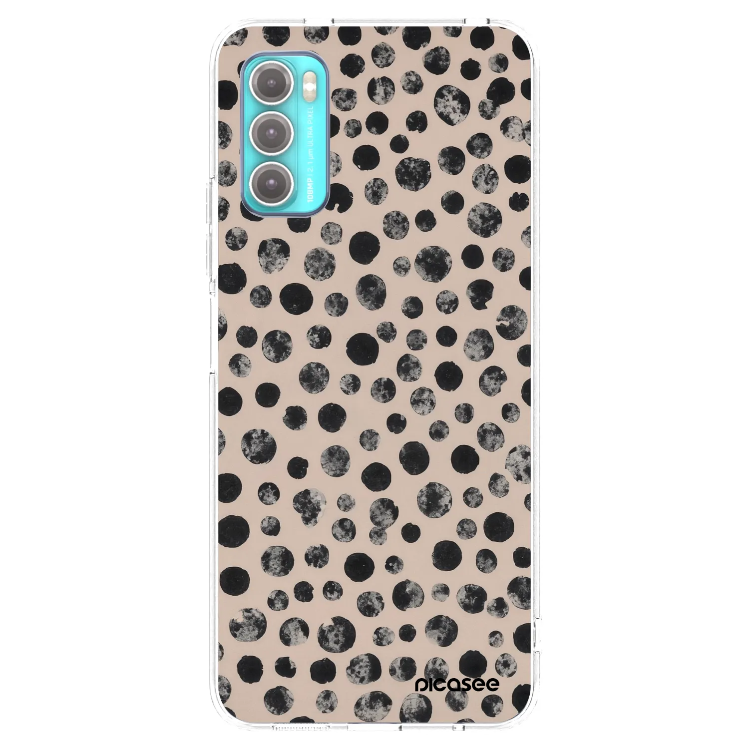 Picasee átlátszó szilikon tok az alábbi mobiltelefonokra Motorola Moto G60 - Dots