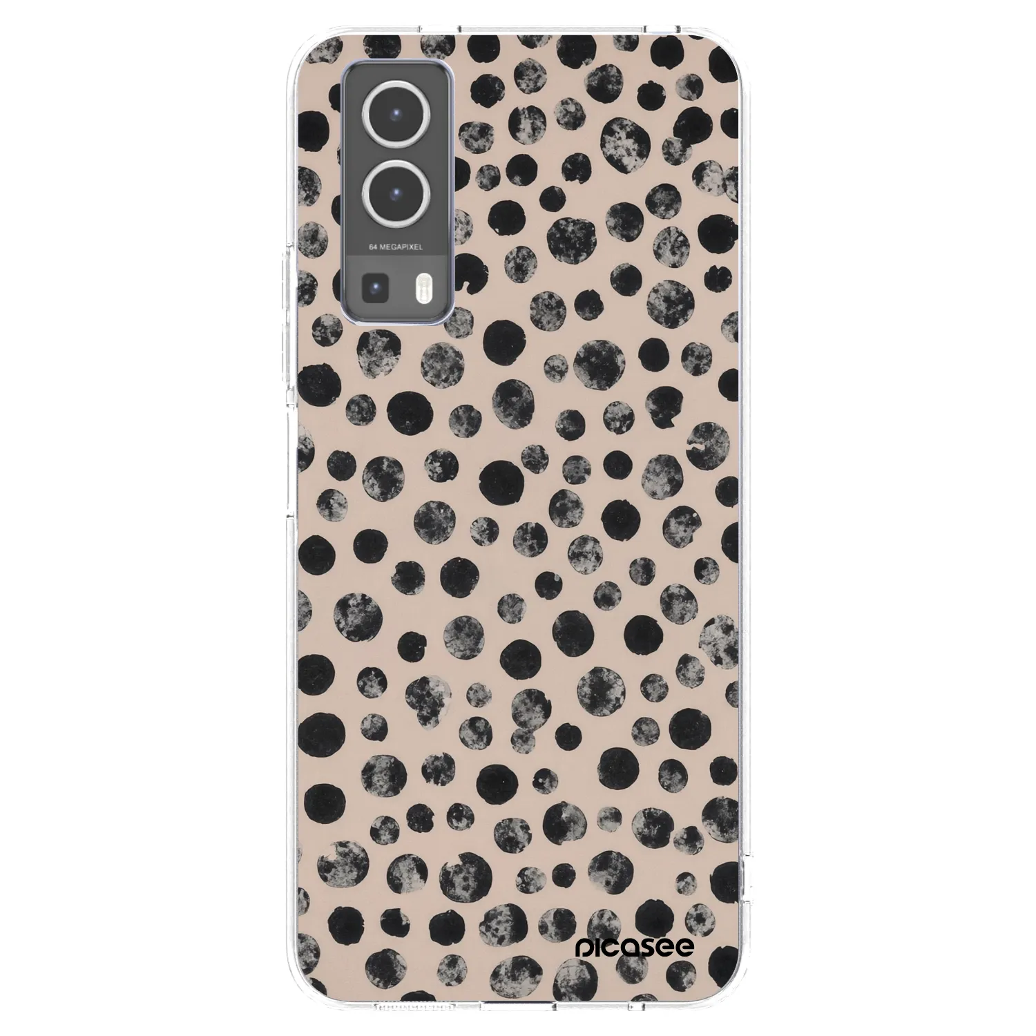Picasee átlátszó szilikon tok az alábbi mobiltelefonokra Vivo Y72 5G - Dots