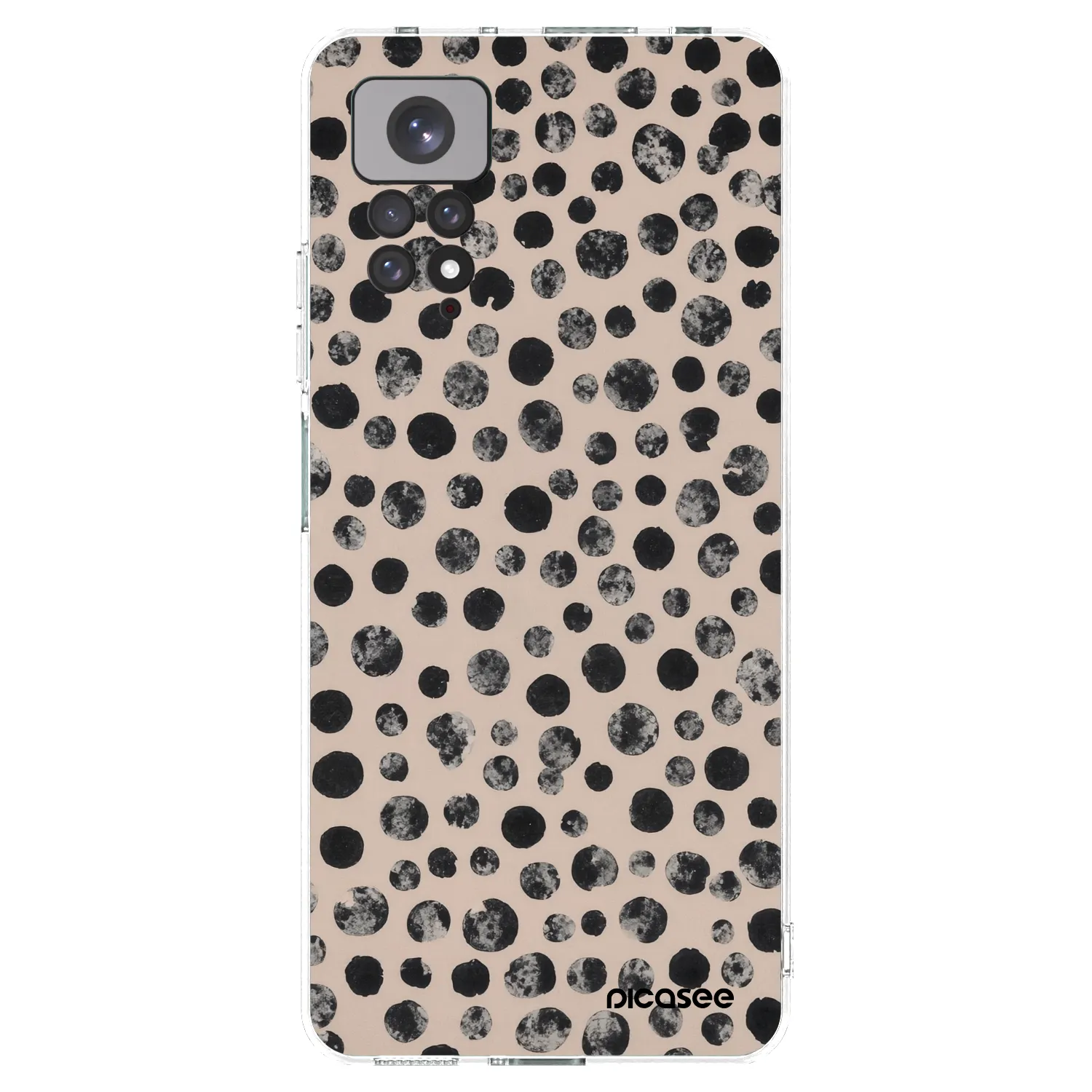 Picasee átlátszó szilikon tok az alábbi mobiltelefonokra Xiaomi Redmi Note 11S 4G - Dots