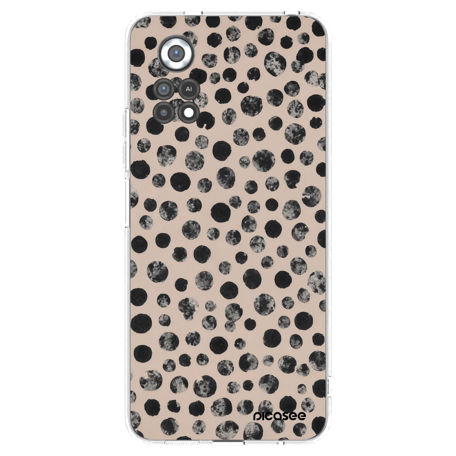 Picasee átlátszó szilikon tok az alábbi mobiltelefonokra Xiaomi Poco X4 Pro 5G - Dots