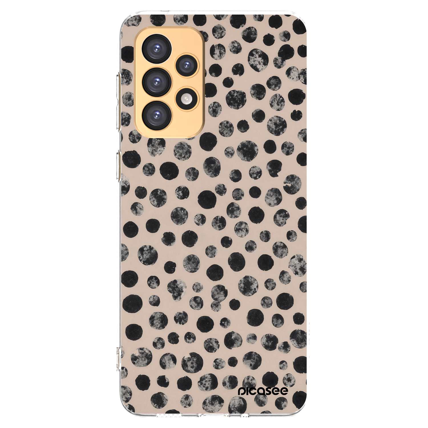 Picasee átlátszó szilikon tok az alábbi mobiltelefonokra Samsung Galaxy A33 5G A336 - Dots