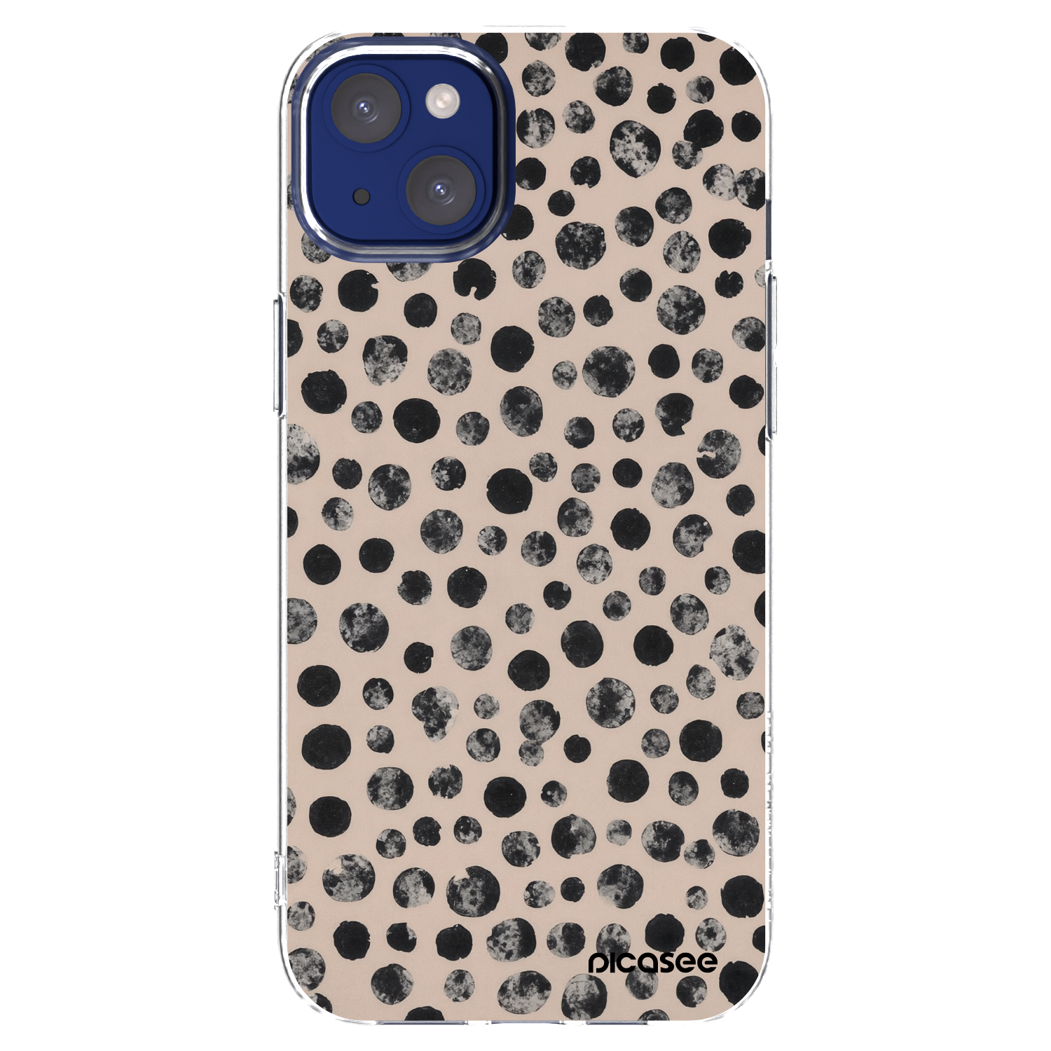 Picasee átlátszó szilikon tok az alábbi mobiltelefonokra Apple iPhone 14 Plus - Dots