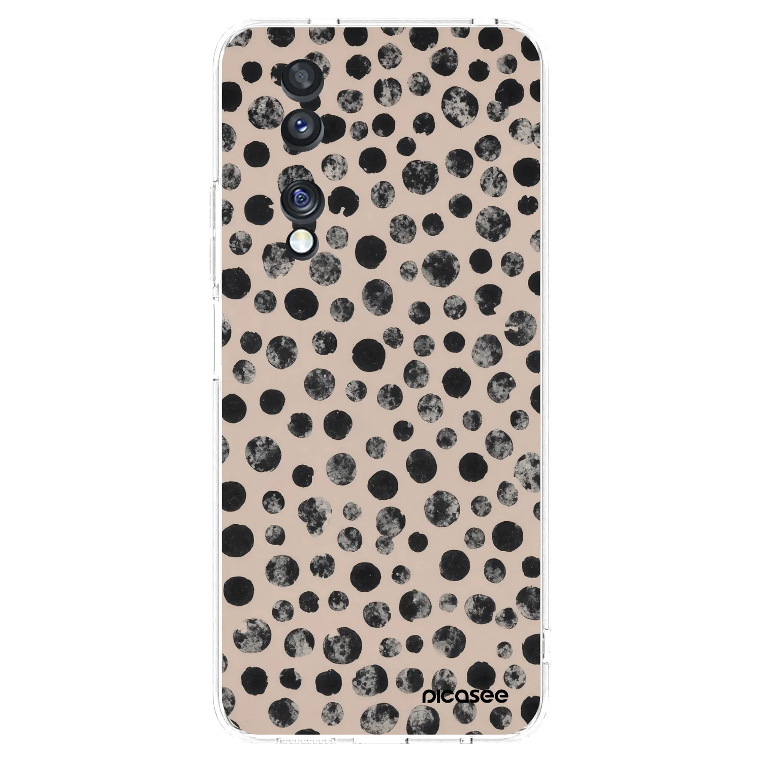 Picasee átlátszó szilikon tok az alábbi mobiltelefonokra Honor 70 - Dots
