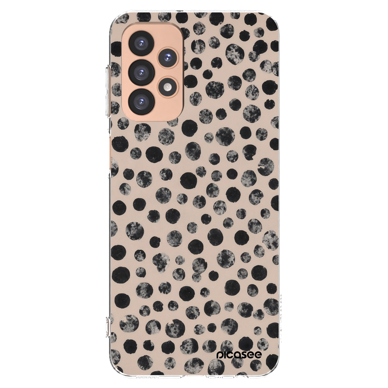 Picasee átlátszó szilikon tok az alábbi mobiltelefonokra Samsung Galaxy A23 A236B 5G - Dots