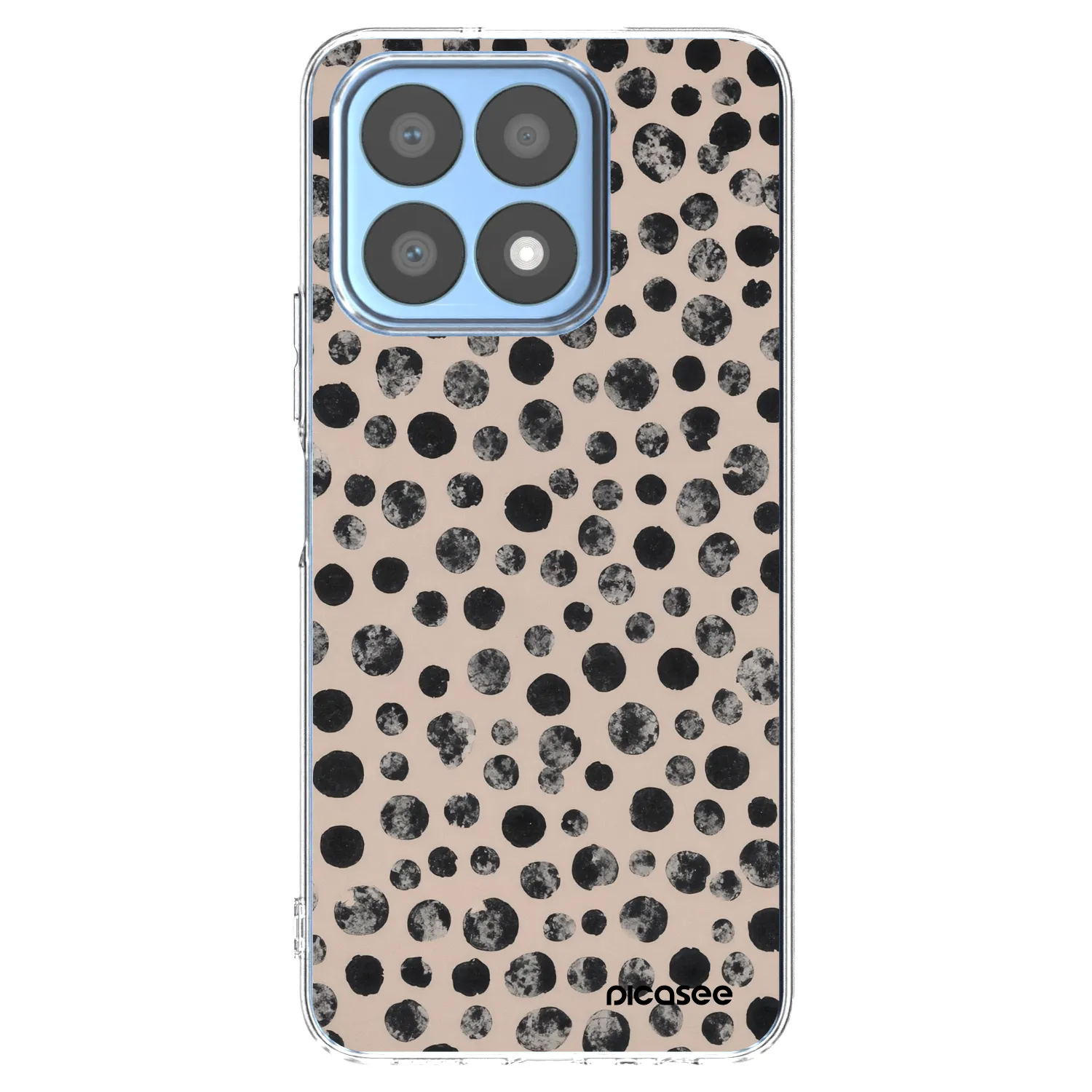 Picasee átlátszó szilikon tok az alábbi mobiltelefonokra Honor X8a - Dots