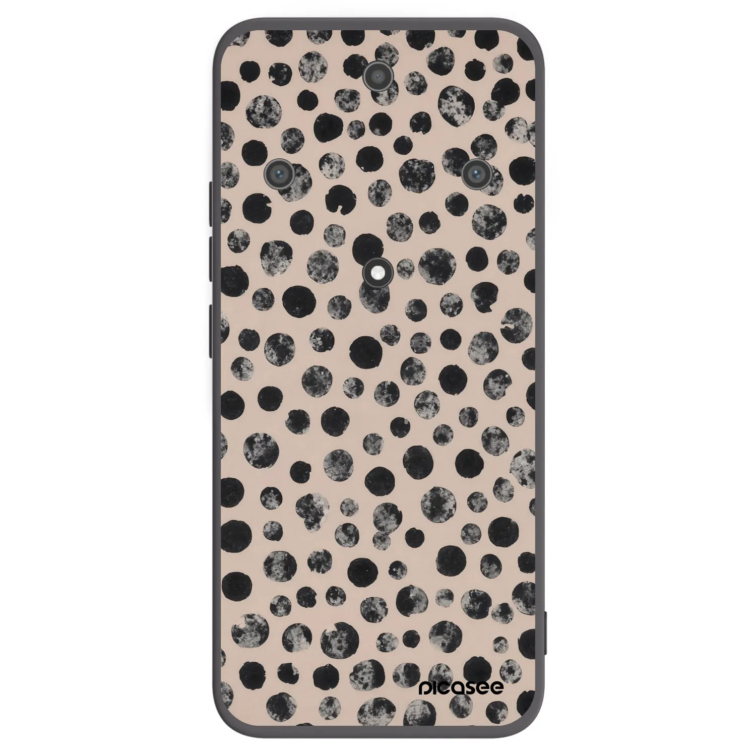 Picasee fekete szilikon tok az alábbi mobiltelefonokra Honor Magic5 Lite 5G - Dots