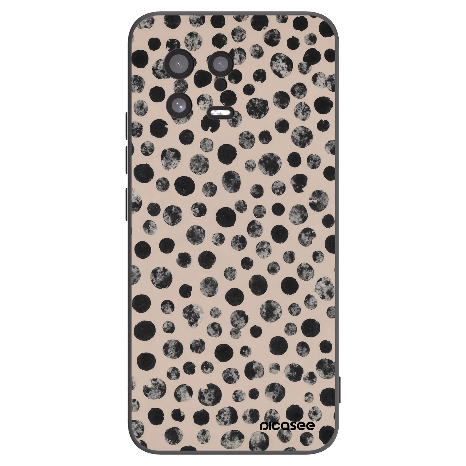 Picasee fekete szilikon tok az alábbi mobiltelefonokra Xiaomi 13 - Dots