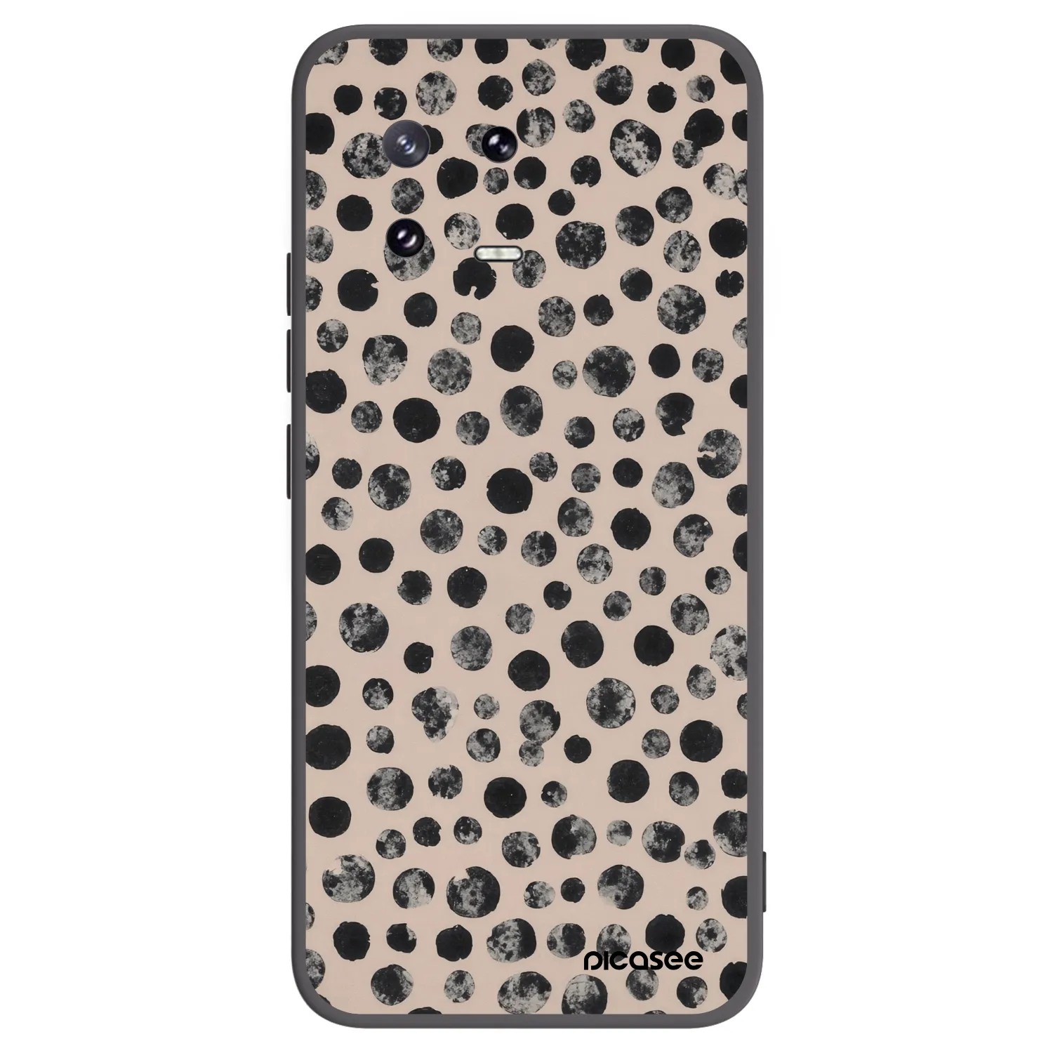 Picasee fekete szilikon tok az alábbi mobiltelefonokra Xiaomi 13 Pro - Dots